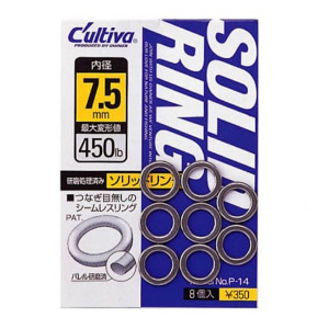 Кольцо цельное Cultiva Solid Ring P-14 #7.5