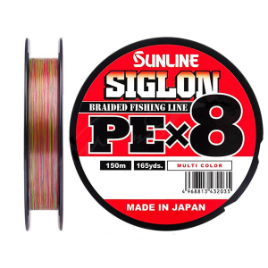 Плетеный шнур SUNLINE Siglon PEx8 #1.7 150m