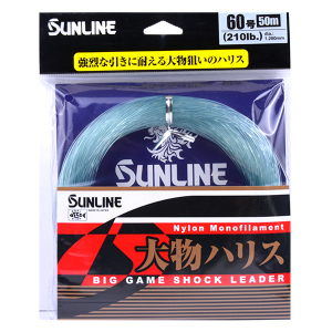 Шок лидер SUNLINE Big Game Nylon Monofilament 50м (470lb)