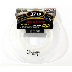 Флюорокарбон YGK Galis FC Ultra Absorber Infini Slim&Strong 41lb