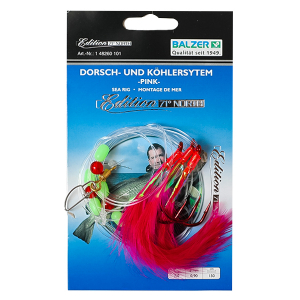 Оснастка морская Cod and Coalfish System 150см Розовый