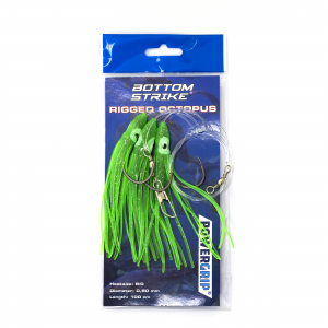 Сабики Bottom Strike Rigged Octopus #8/0 0.80мм Fl.Chartreuse