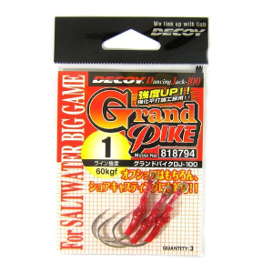 Крючки Decoy Grand PIKE DJ-100 №1/0