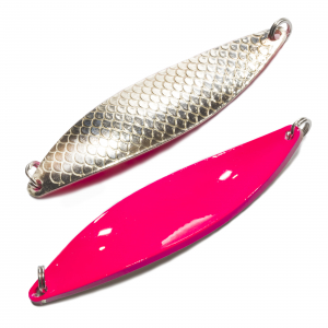 Блесна Salmon Серебристый King 45g цвет 35